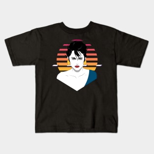 Nagel-style Vaporwave Portrait Kids T-Shirt